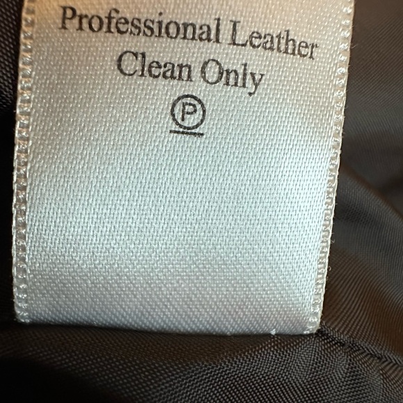 Coldwater Creek Leather Suede Blazer Jacket Large Dark Brown Embellished Western - Picture 11 of 11